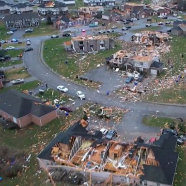 VIDEO: Over 70 dead with 22 tornadoes reported in South, Midwest