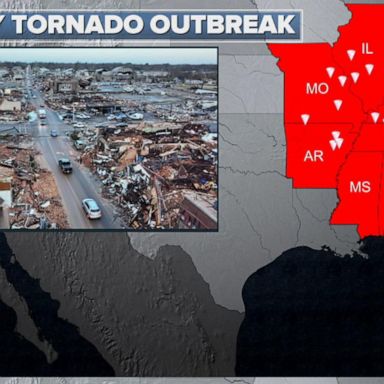 VIDEO: Disaster response underway after deadly tornado outbreak