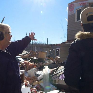 VIDEO: ‘We basically have nothing’: Gilbertsville, Kentucky, resident on tornado aftermath