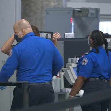 The Transportation Security Administration in 2021 has confiscated the most guns ever in a single year -- some 5,700, most of which were loaded.