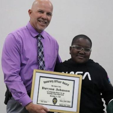 Davyon Johnson, an 11-year-old boy from Oklahoma, is being honored by his community after saving two lives in one day.