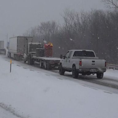 Forty-two states are expecting several inches of snow as cities brace for the winter storm.