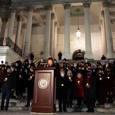 Democrats commemorated the anniversary of the attack on the Capitol with powerful words remembering the day and pushed plans on how to move forward. 