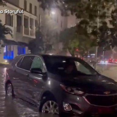 VIDEO: Heavy rains cause flash flooding in Miami 