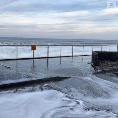 Tsunami advisories were put into effect on the West Coast in the wake of an undersea volcanic eruption near Tonga.