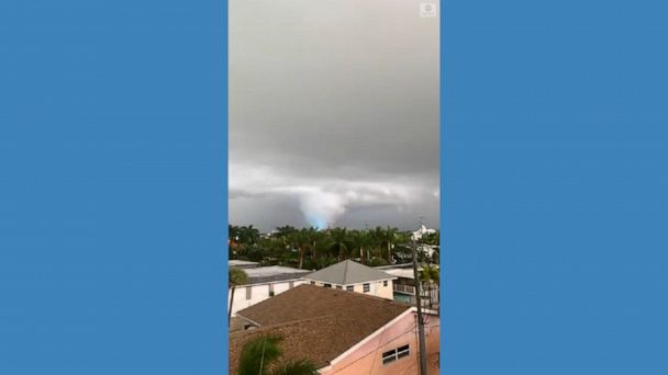 Video EF-2 tornado causes damage in Florida
