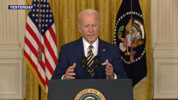 Video Grading President Joe Biden on climate change - ABC News