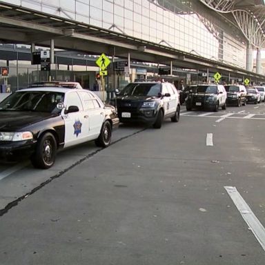 An individual brought two guns near the San Francisco International Airport's Bay Area Rapid Transit station, temporarily delaying service Thursday morning.