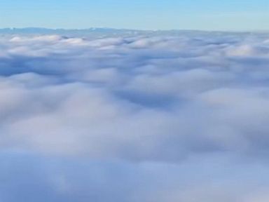 WATCH:  Scenic overlook provides a view above the clouds