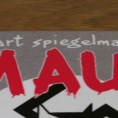 The graphic novel by Art Spiegelman uses animal characters to chronicle the author's parents' story of survival in the Auschwitz concentration camp during the Holocaust.