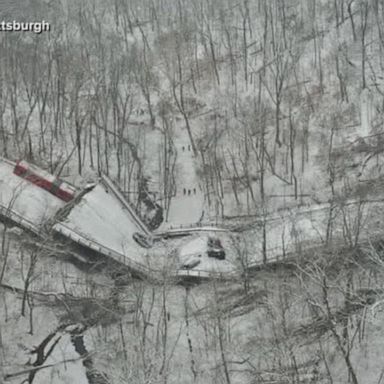 VIDEO: Pittsburgh bridge collapses with no major injuries reported 