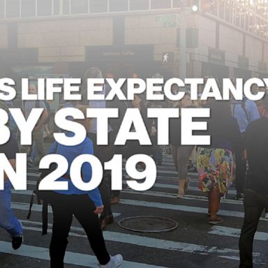 The highest life expectancy was recorded in Northeast and West states, while the lowest was in Southern states. 