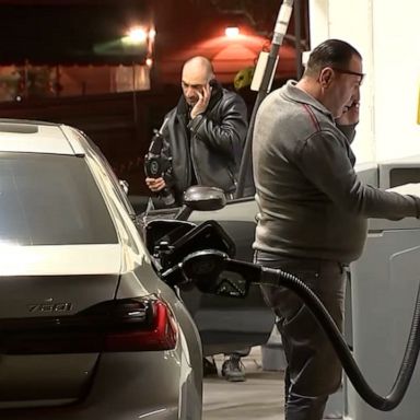 Residents react to higher gas prices amid the ongoing conflict with Russia.