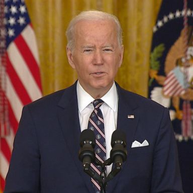 VIDEO: Biden discusses instituting severe sanctions on Russia