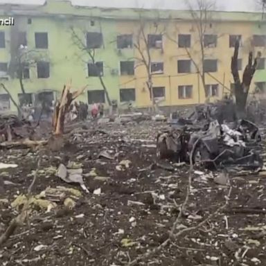 VIDEO: ABC News Live: Ukrainian maternity hospital hit in Russian air strike