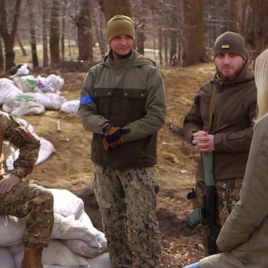 VIDEO: Foreigners joining Ukraine's military to combat Russian invasion