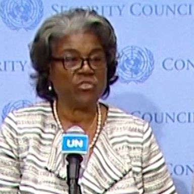 U.S. Ambassador Linda Thomas-Greenfield criticizes Russia ahead of a U.N. Security Council meeting.