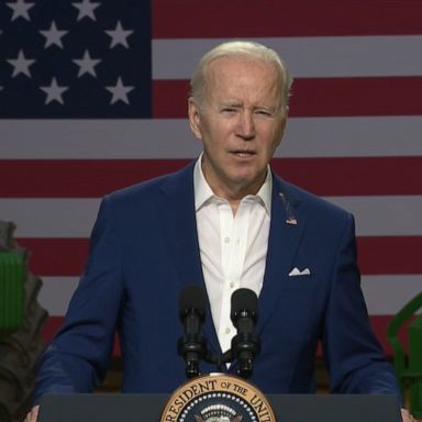 VIDEO: Biden gives remarks on NYC subway shooting from Iowa