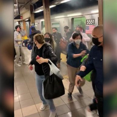 VIDEO: NYPD says nearly 30 people were injured, 10 shot in NYC subway shooting rampage 