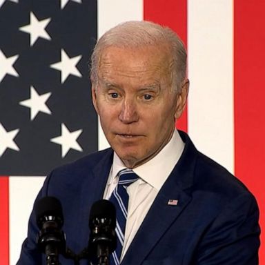 VIDEO: Biden stops in North Carolina to speak about infrastructure and inflation