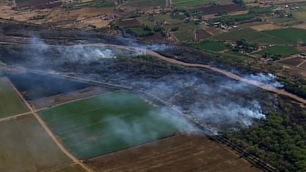 Firefighters Battle Fires Across Southwest Gma