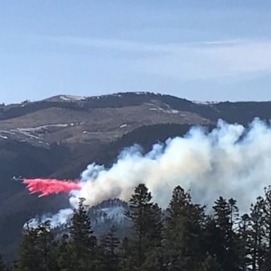 The Calf Canyon and Hermit's Peak fires spread over 30,000 acres in 24 hours, according to state fire officials. 