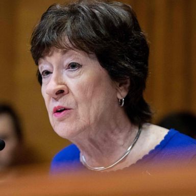 Republican Sen. Susan Collins received criticism on Tuesday over her support for Justice Brett Kavanaugh's confirmation in wake of leaked Supreme Court opinion on abortion.