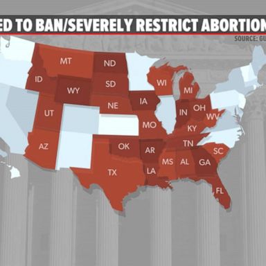 VIDEO: States race to get ahead of final Supreme Court decision on Roe v. Wade 