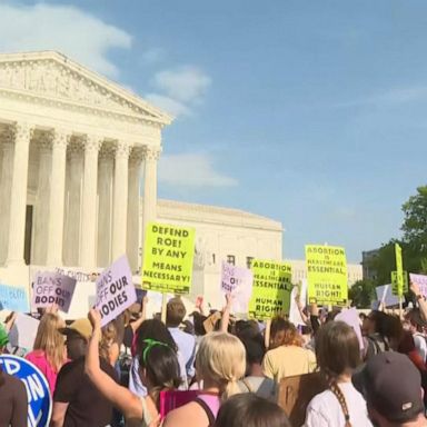 VIDEO: ABC News Live: Tensions grow over Supreme Court draft on abortion 