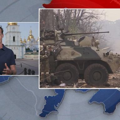 VIDEO: Ukrainian defense officials say Russia continues to launch attacks across Ukraine 