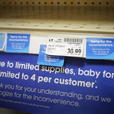 VIDEO: ABC News Live: White House moves to end baby formula shortage