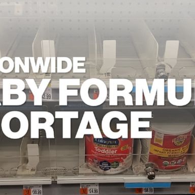 The shortage is due to several factors, including supply chain snags, rising inflation and recalls of baby formula products. 