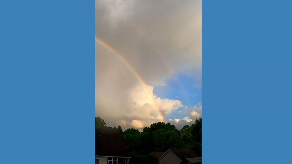 Video Double rainbow appears in Kentucky - ABC News