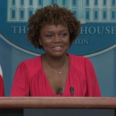 VIDEO: ABC News Live: Karine Jean-Pierre holds 1st briefing as White House press secretary