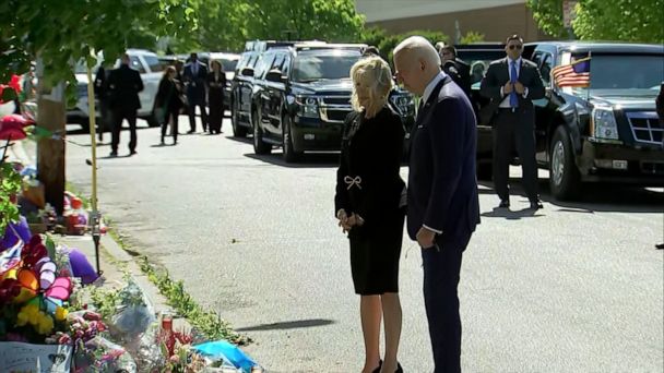 ABC News Live: President Biden visits shooting victims’ families in Buffalo