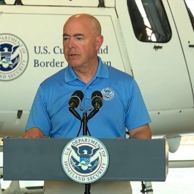 PHOTO: Department of Homeland Security Secretary Alejandro Mayorkas said the border is not opening when Title 42 ends.