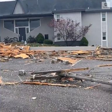 VIDEO: Damage caused by tornado in Michigan