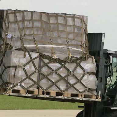 VIDEO: ABC News Live: Baby formula shipment arrives in the US