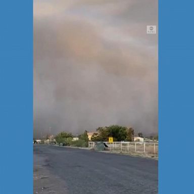 PHOTO: Large dust cloud seen over Alpine, Texas, and surrounding areas, with visibility down to a “half mile or less,” according to the National Weather Service.