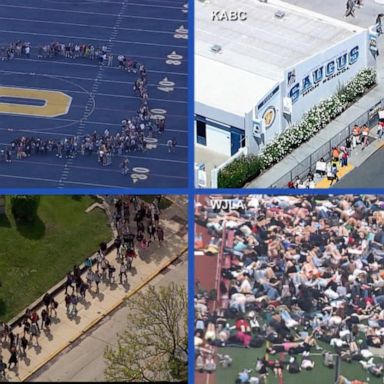 VIDEO: ABC News Live: Students nationwide walk out of school in protest of gun violence