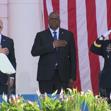 VIDEO: President Biden honors veterans during Memorial Day ceremony