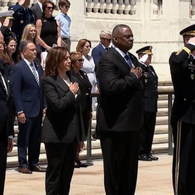 VIDEO: President Biden honors veterans on Memorial Day