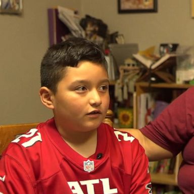 PHOTO: Daniel Garza, 9, recounted seeing the gunman and hiding in his classroom.