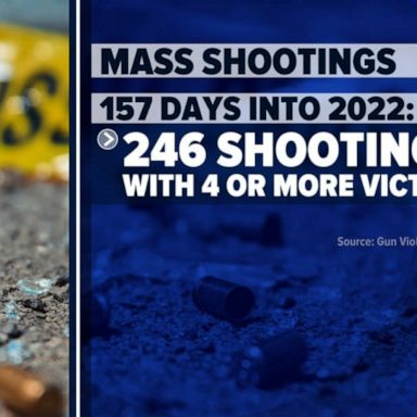 VIDEO: At least 246 mass shootings have happened in the US this year