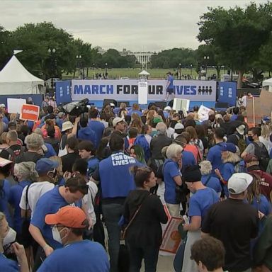 The March For Our Lives, founded by survivors of the 2018 high school shooting in Parkland, Florida, organized the nationwide gun reform marches. 