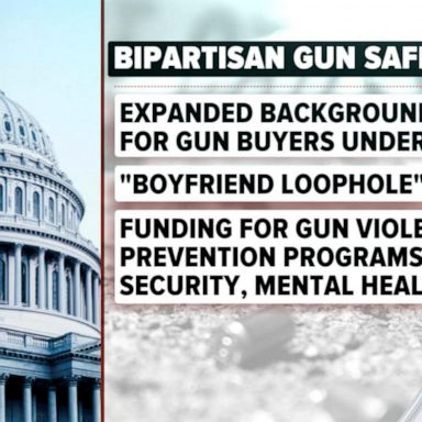 VIDEO: ABC News Live: Senators reach bipartisan deal on gun reform 