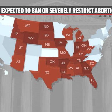 VIDEO: Red states rush to ban abortion while blue states move to protect procedure