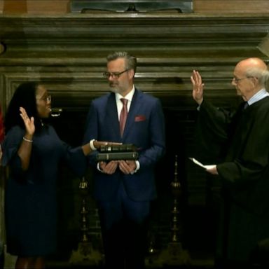 VIDEO: Brown-Jackson becomes 1st Black woman on Supreme Court