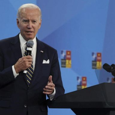 VIDEO: ABC News Live: Biden pushes for an end to the filibuster for abortion rights