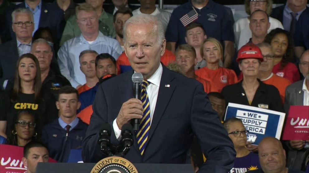 Video Biden Focuses On Economy In Ohio Speech - ABC News